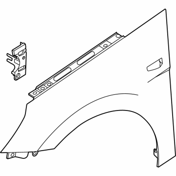 Hyundai 66310-AA100 Panel Assembly-Fender,LH