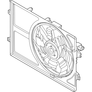 2023 Hyundai Santa Cruz Cooling Fan Assembly - 25380-K5000