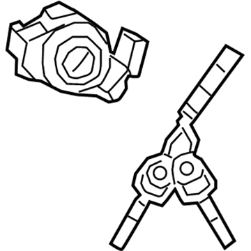 Hyundai 81900-G2F00 Key Sub Set-Steering Lock