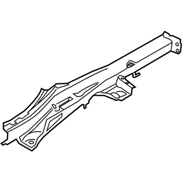 Hyundai 65720-J9000 Member Assembly-Rear Floor Side,RH