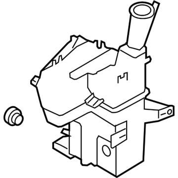 Hyundai 98620-J0100 Windshield Washer Reservoir Assembly