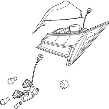 Hyundai 92402-AA020 Lamp Assembly-Rear Comb Outside,RH
