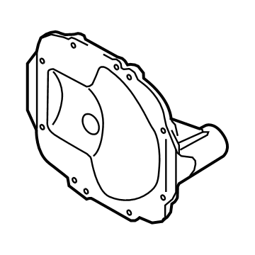 Hyundai 53075-4G500 Cover-DIFF.