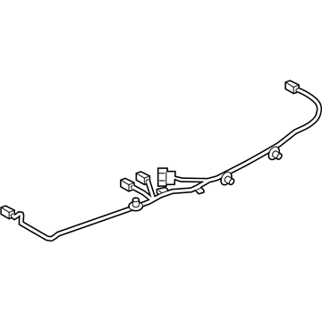 Hyundai 84624-B1100 Extension Wiring-Console Front