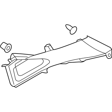 Hyundai 85860-G3000-TRY Trim Assembly-Rear Pillar RH