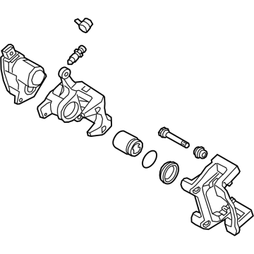 Hyundai 58311-N9A10 CALIPER Kit-RR Brake,RH