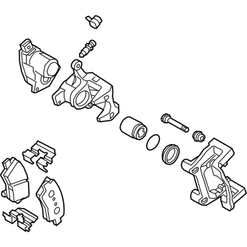 2022 Hyundai Tucson Brake Caliper Bracket - 58210-N9150