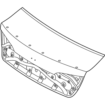 Hyundai 69200-C1500 Panel Assembly-Trunk Lid