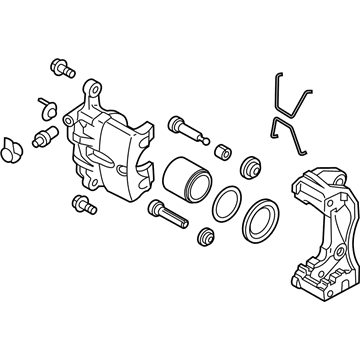 2019 Hyundai Elantra GT Brake Caliper - 58180-G3A00