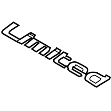 Hyundai 86318-C1000 Limited Emblem