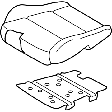 Hyundai 88104-D3300-RTF Cushion Assembly-FR Seat,RH