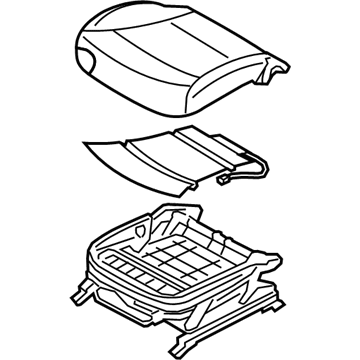 Hyundai 88200-3Q000-Y3A Cushion Assembly-Front Seat,Passenger