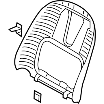 Hyundai 88390-2V000-RY Board Assembly-Front Back(Driver)