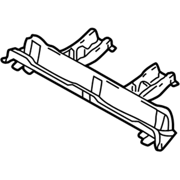 Hyundai 65820-26202 Crossmember Assembly-Rear Floor<B>