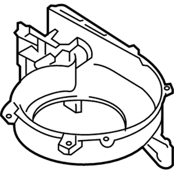 Hyundai 97112-F2000 Case-Blower,Lower