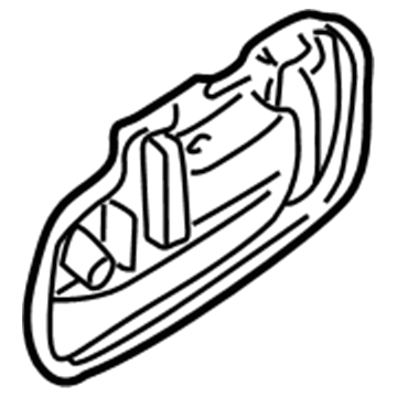 2001 Hyundai Elantra Door Handle - 82650-2D000