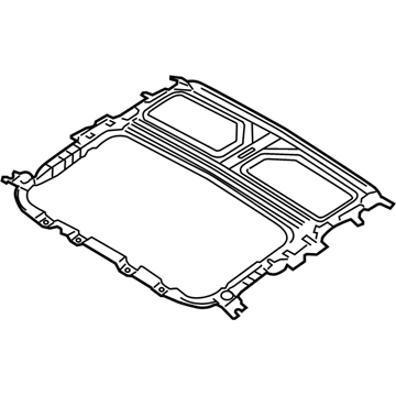 Hyundai 67115-2L210 Ring Assembly-Sunroof Reinforcement