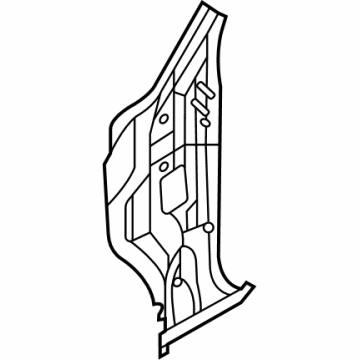 Hyundai 71202-P0400 Pillar Assembly-Front Inner,RH