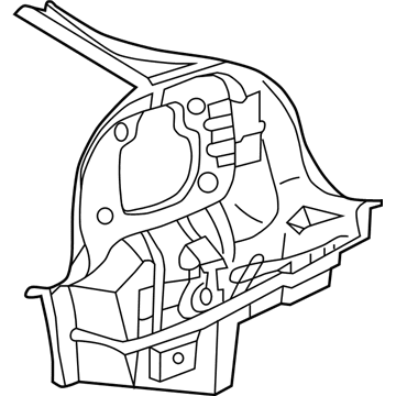 Hyundai 69140-38100 Panel Complete-Combination Lamp Housing,LH