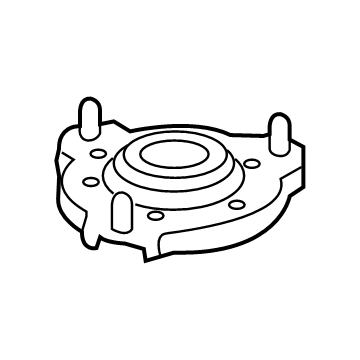 2021 Hyundai Elantra Shock And Strut Mount - 54610-AA000