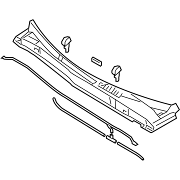 Hyundai 86150-3M100 Cover Assembly-Cowl Top