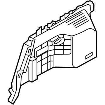 Hyundai 85730-G2200-T9Y Trim Assembly-Luggage Side LH