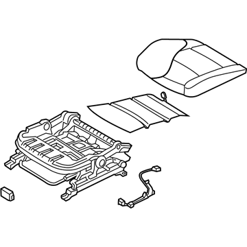 Hyundai 88100-3Y110-PDH Cushion Assembly-Front Seat,Driver