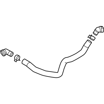 Hyundai 25415-L0600 Hose Assembly-RADAATOR,LWR