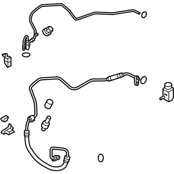 Hyundai Sonata Hybrid A/C Hose - 97775-4R101