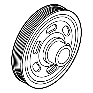 Hyundai Venue Crankshaft Pulley - 23124-2M000