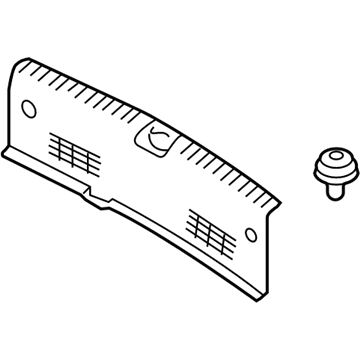 Hyundai 85770-J0000-TRY Trim Assembly-Rear Transverse