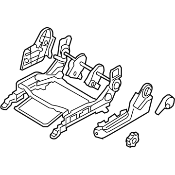 Hyundai 88500-1E270-WK Track Assembly-Front Seat Driver