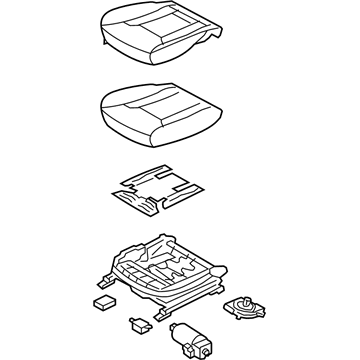 Hyundai 88201-3V535-XBD Cushion Assembly-Front Seat,Passenger