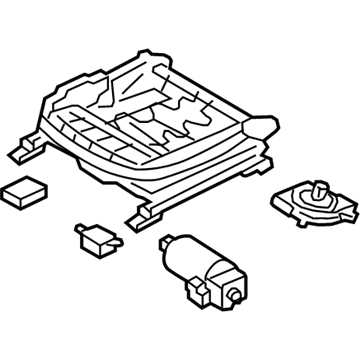 Hyundai 88213-3V330 Track Assembly-Front Seat Passenger