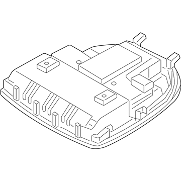 Hyundai 92810-G9070-RJS Overhead Console Lamp Assembly