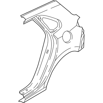 Hyundai 71503-G3C10 Panel Assembly-Quarter Outer,LH