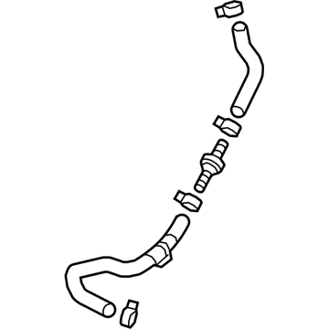 Hyundai 59130-C1400 Hose Assembly-Brake Booster Vacuum