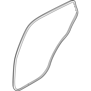 Hyundai 83140-AR000 W/STRIP ASSY-RR DR SIDE RH