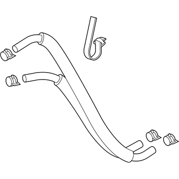 Hyundai 25420-S1700 Hose Assembly-Atm Oil Cooling