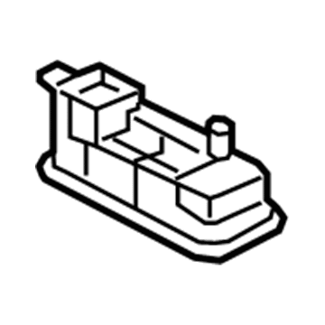 Hyundai 92891-3S000-XUG Vanity Lamp Assembly, Left