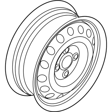 2009 Hyundai Tucson Spare Wheel - 52910-2E900