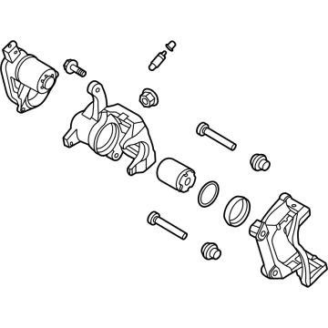 Hyundai 58310-P2A30 CALIPER Kit-RR Brake,LH