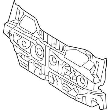 Hyundai 84120-3J100 Pad Assembly-Isolation Dash Panel