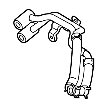 Hyundai 28235-2B740 Pipe & Hose Assembly-Turbo Changer WATERFEED