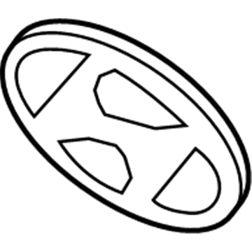 Hyundai 86300-E6000 Symbol Mark Emblem