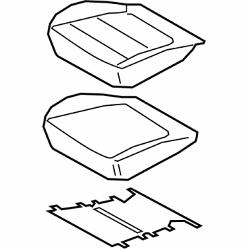 Hyundai 88100-AB020-S8S Cushion Assembly-FR Seat,LH