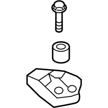 2006 Hyundai Entourage Engine Mount - 21820-4D501