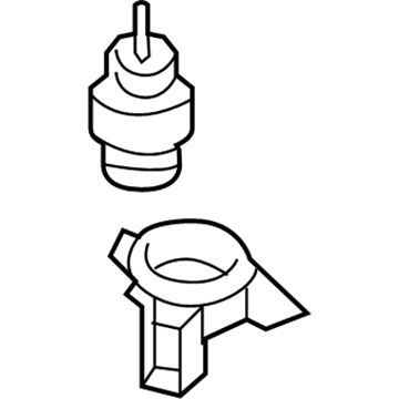 2008 Hyundai Entourage Engine Mount - 21810-4D500