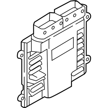 2019 Hyundai Sonata Hybrid Engine Control Module - 39161-2ELF0