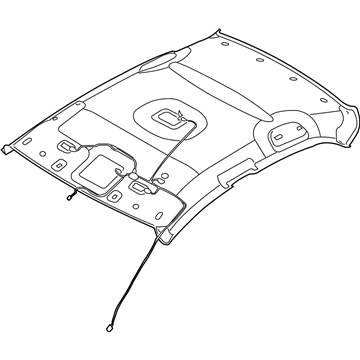 Hyundai 85310-F3000-XUG Headlining Assembly